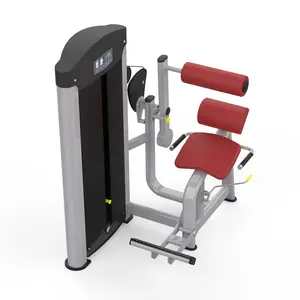 BFT, equipo de fitness de gimnasio comercial profesional, máquina de extensión trasera selectorizada con Pin cargado