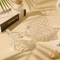 Groothandel Luxe Romantische Rode Wijn Bekers Europese Stijl Vintage Glazen Bekers Kleurrijke Feestaccessoires