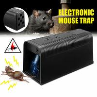Piège à rats électrique efficace et humain pour l'intérieur, piège à souris pour la maison