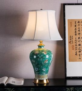 Conception de <span class=keywords><strong>roman</strong></span> rouge Chine lampe en céramique en gros de lumière antique en céramique faite à la main sur la table - Product Image 3