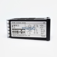 Contrôleur de température PID carré ARICO V100-VRR0 48x48mm, entrée J/K Pt100, sortie principale 0-10V, alarme à relais unique, AC100-240V