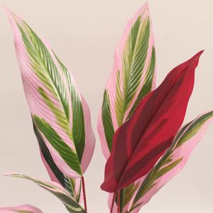 ต้นกล้วยพลาสติก ต้นไม้ประดิษฐ์ ต้นนกสวรรค์ สีเขียว 120 ซม. เป็นมิตรกับสิ่งแวดล้อม สำหรับตกแต่งภายในบ้านในเทศกาลอีสเตอร์ - Product Image 6