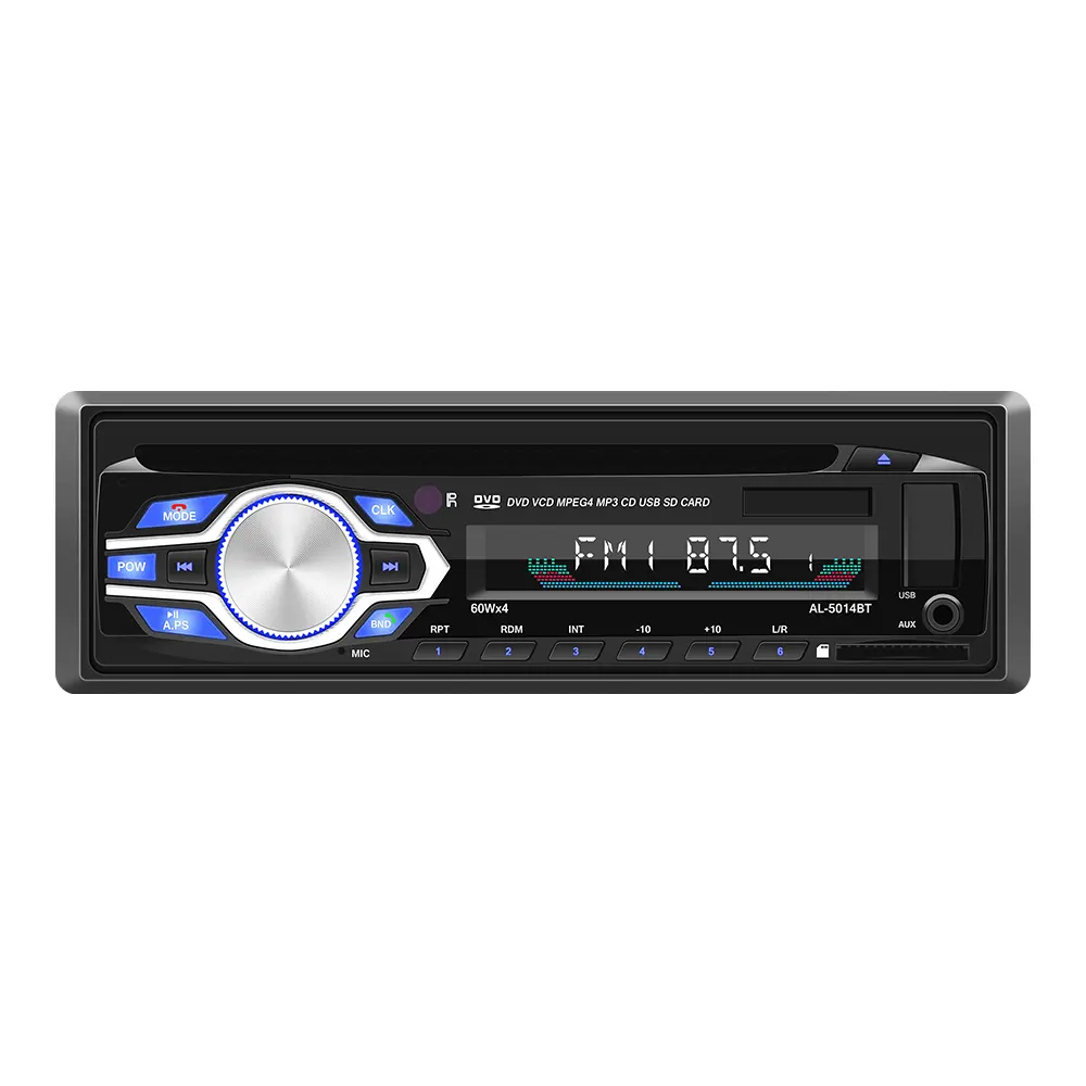 Amazon product FM Aux In Receiver SD USB MP3 Single 1 Din Autoradio Car Radio Car MP3 car cd dvd player