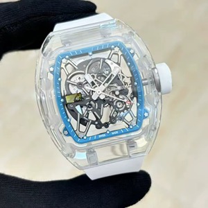 Montre de luxe pour homme 3502, haute qualité, étanche, avec tourbillon et réserve de marche, en fibre de carbone et caoutchouc, à aiguilles, modèle très prisé - Product Image 3