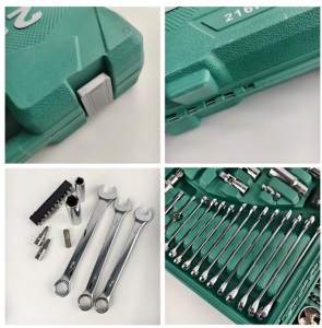 High Quality 216-Piece Auto Repair <b>Tool</b> <b>Box</b> Set Carbon Steel White 1 Year Warranty Hard Ratchet Wrench for Blue Point <b>Tools</b> 151- - Product Image 4