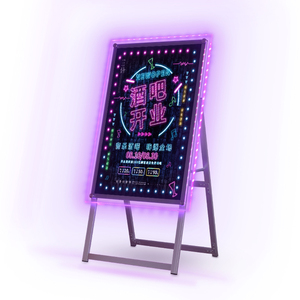 Dễ dàng cài đặt trong nhà-ngoài trời dẫn hộp Đèn khung từ đầy màu sắc nhôm khung Poster đứng Tầng-đứng hộp đèn - Product Image 6