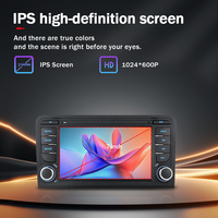 Autoradio Android 15 de 7 pouces pour Audi A3 S3 RS3 8P 2003-2012 avec CarPlay sans fil, Android Auto, navigation GPS et lecteur multimédia