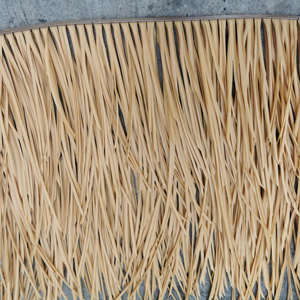 Paja de paja artificial ignífuga más vendida, paja sintética impermeable <span class=keywords><strong>para</strong></span> techo de paraguas - Product Image 2