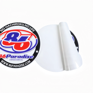 สติกเกอร์ฉลากแบรนด์แบบสองด้านสั่งทำพิเศษจากโรงงานโดยตรง - เคลือบเงา กันน้ำ กันน้ำมัน - Product Image 4