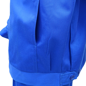 Logo personnalisé grande taille T/C 65/35 sergé vêtements de travail uniforme unisexe veste de travail commerçants mécaniciens vêtements de travail personnalisables - Product Image 3