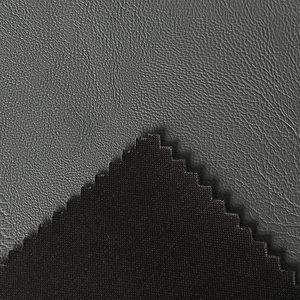 Commercio all'ingrosso <span class=keywords><strong>100</strong></span> <span class=keywords><strong>PU</strong></span> <span class=keywords><strong>100</strong></span> poliestere materiale in pelle sintetica per la giacca - Product Image 5