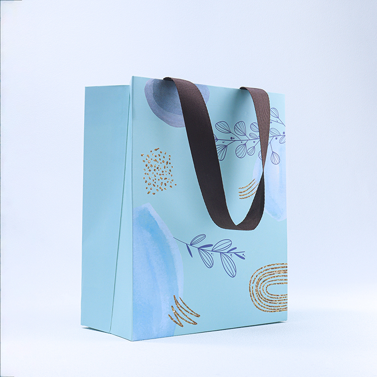 Custom Printed Luxury Paper Shopping Paper Bag Packaging Gift Paper Bag With Your Own Logo