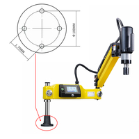 Machine de taraudage électrique universelle CNC M3-M20, taraudeuse servo, mandrin de perçage, bras de taraudage, machine de perçage avec mandrin ISO