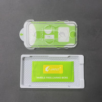 Protecteur d'écran transparent HD pour iphone 13 pro maxx dépoussiérage en verre trempé ESD grande fenêtre pour iphone13pro