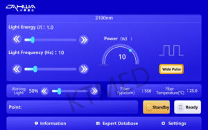 <span class=keywords><strong>Laser</strong></span> Lithotripsy Medis Holmium Portabel 40w 60W 90w <span class=keywords><strong>Laser</strong></span> Holmium Urologi untuk Operasi Batu Ginjal - Product Image 3