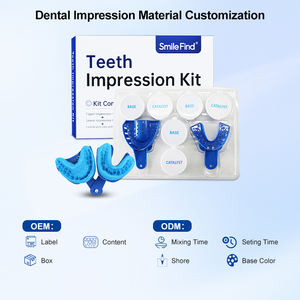 Sorriso trova denti vassoio di sbiancamento stucco Premium stampi speciali in Silicone materiale odontologia kit di impressione dentale - Product Image 4
