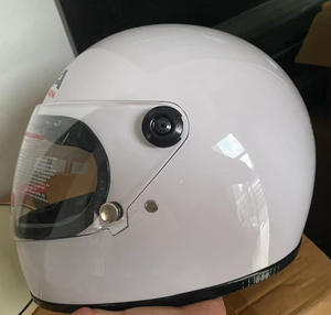 หมวกกันน็อคมอเตอร์ไซค์แบบเต็มใบ ABS Retro ได้รับการรับรองมาตรฐาน DOT สำหรับทุกเพศทุกวัย ใช้ได้ทุกฤดู สภาพใหม่ - Product Image 2