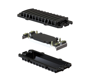 <span class=keywords><strong>Caja</strong></span> de empalme de cable óptico para exteriores 2 en 2 salidas <span class=keywords><strong>Caja</strong></span> de terminales de fibra óptica empalmada por fusión tipo D <span class=keywords><strong>pequeña</strong></span> de 12/24 núcleos - Product Image 3