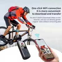 Caméra WiFi de poche HD 4K 270 °   Caméscope portable anti-tremblement rotatif pour sports de plein air, mini enregistreur vidéo DV DVR pour vélo