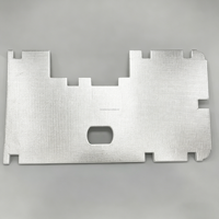 Matériau d'isolation thermique argenté fiable, résistant à la chaleur, pour équipement mécanique, mousse composite en feuille d'aluminium