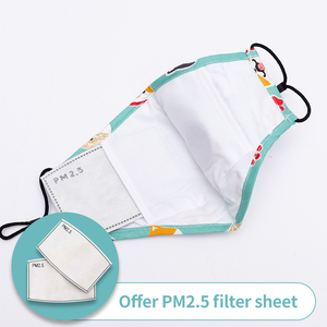 Máscara Facial de Algodón 3D Reutilizable con Diseño de Dibujos Animados de Perros, Transpirable, Lavable, Orgánica, para Fiestas de Cumpleaños, Impresión Personalizada, Éxito de Ventas 2025 - Product Image 3