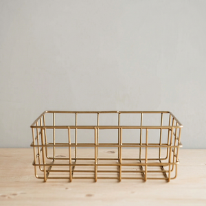 Cesta de Alambre Metálico con Revestimiento Antioxidante para un Uso Duradero en Cocinas, Baños y Garajes - Product Image 1