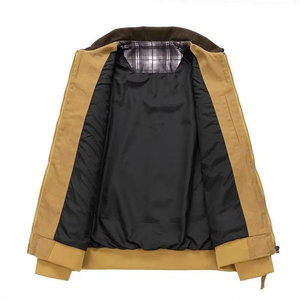 Blouson de baseball décontracté court et ample pour <span class=keywords><strong>homme</strong></span>, style rétro américain, tendance, collection automne-<span class=keywords><strong>hiver</strong></span> 2025 - Product Image 3