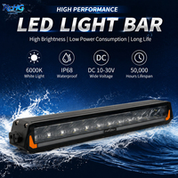 Barra de Luces LED RCHG de 21 Pulgadas con Garantía de 5 Años, DRL Integrado, Resistente al Agua IP68 para Vehículos Todoterreno 4x4