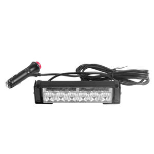 Barre lumineuse LED-316-1 ambre à 6 LED pour voiture, camion, avertissement d'urgence, clignotant de danger, lumière stroboscopique, conseiller de circulation, danger pare-brise - Product Image 1