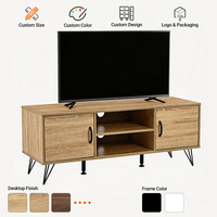 Meuble TV de luxe moderne pour salon, meuble de divertissement, console, meuble de rangement