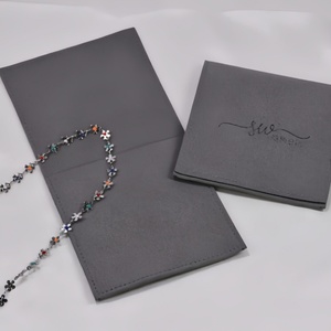Bolsas de Almacenamiento de Microfibra de Terciopelo Ecológicas y Duraderas Hechas a Medida para Collares, Anillos y Pendientes, a Prueba de Polvo, con Posibilidad de Imprimir Logotipos - Product Image 3
