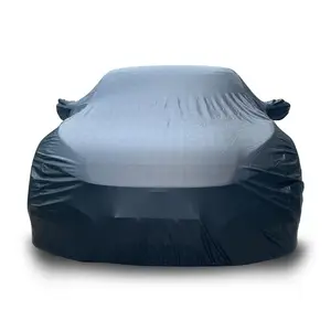新款到货防水自动蓝色折叠车罩全套车身罩厚车罩户外