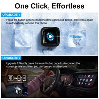 Adaptateur sans fil USB Carplay Dongle Sans Fil Pour Apple IOS iPhone Adaptateur Para Android Auto Car Navigation