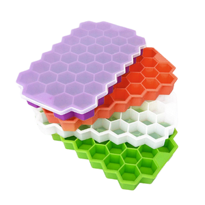 Moule à bloc de glace créatif en nid d'abeille en silicone pour démoulage facile pour la petite <span class=keywords><strong>sorbetière</strong></span> d'<span class=keywords><strong>Amazon</strong></span> Explosions - Product Image 6
