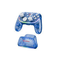 Manette de jeu KS62 avec modes d'éclairage personnalisables et station de charge