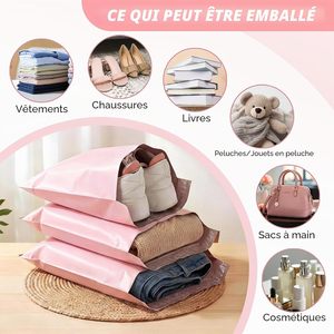 ถุง CPE ใส รีไซเคิลได้ สำหรับเสื้อผ้า บรรจุภัณฑ์เสื้อผ้าแบบด้าน ขายส่ง แบบกำหนดเอง ปิดผนึกเองได้ พร้อมโลโก้พิมพ์สกรีน - Product Image 4