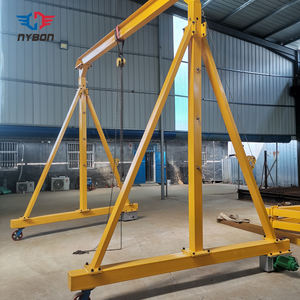 조정 가능한 높이 5 톤 조선소 전기/손으로 작동하는 미니 휴대용 소형 갠트리 크레인 - Product Image 4