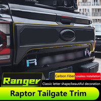Accessoires extérieurs pour Ford Ranger 2023-2024, plaque de protection de porte, bande de carrosserie, plaque décorative de hayon, plaque de protection