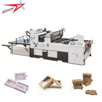 Machine automatique de pose de fenêtres adhésives pour boîtes cadeaux, présentoirs de boulangerie, boîtes en carton pour jouets et aliments, et boîtes en papier