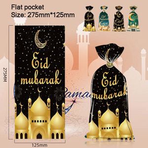 Bolsas de Papel para Regalos de Eid Mubarak, Bolsas para Dulces, Decoración para Fiestas Musulmanas Islámicas - Product Image 2