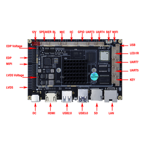 แผงควบคุมเมนบอร์ดหลักแผงควบคุมระบบแอนดรอยด์800X1280แผงควบคุมระบบสัมผัส10.1แผงวงจร RK3566ของผู้ผลิตพีซีบีเอ PCB - Product Image 5