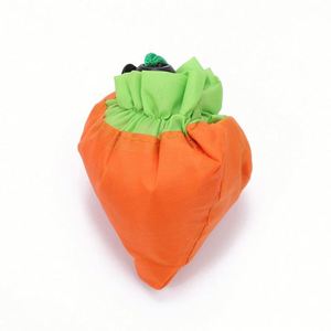 Design Custom Strawberry Fruit <b>Foldable</b> Shopping <b>Bag</b> Portable and Eco-friendly Gift Storage <b>Bag</b> - Product Image 2