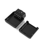 Boîtier de protection OBD 16 broches en plastique ABS noir pour outil de diagnostic de camion