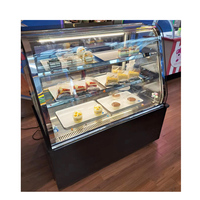 Bäckerei Gebäck Chiller Mini Schokoladen kuchen Display Kühlschrank Schrank Gefrier schrank Kühler Kühler Fall Vitrine Showcase Kühlschrank