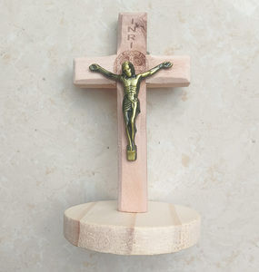 Ornamento di Gesù, Decorazioni Cattoliche, Crocifisso in <span class=keywords><strong>Legno</strong></span>, Artigianato Religioso, <span class=keywords><strong>Statua</strong></span> per Regalo, Decorazione per Casa e Scrivania - Product Image 6