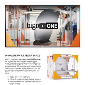Impresora 3D de Gran Formato Antinsky BigRep ONE, Sistema de Materiales Abierto, Imprime Todos los Filamentos Compatibles, Impresora 3D Industrial - Product Image 3