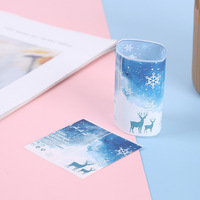 Film rétractable en PVC PET personnalisé, rouleau de film rétractable thermique, étiquette d'emballage pour les boissons, les jus, les bouteilles, les canettes