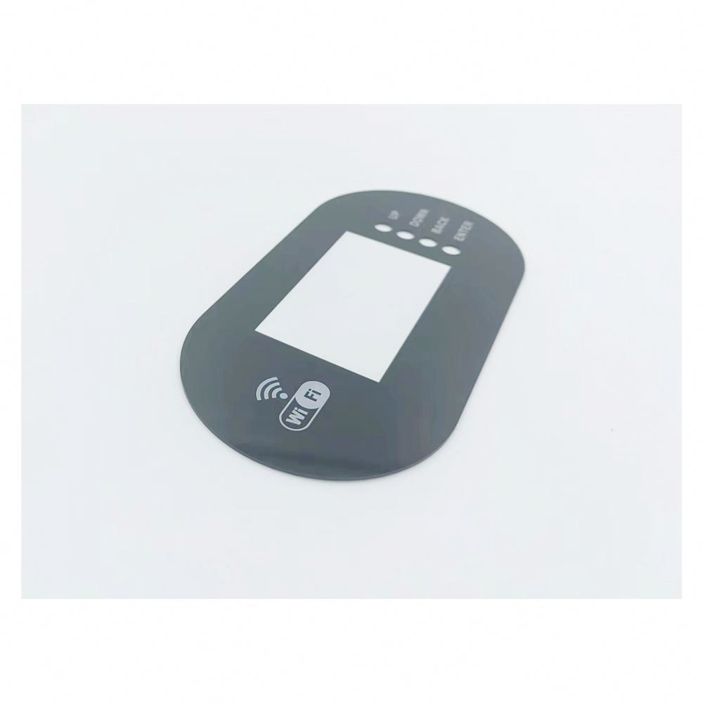 Factory Made Machine Front Panel Membrane Keyboard Cover Adhesive Sticker Window Graphic Overlay Arylic Front Panel