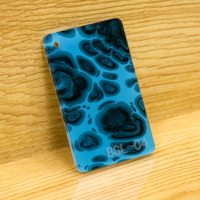 Matériau décoratif de guitare en celluloïd de feuille acrylique de motif d'écaille de tortue de fonte stratifiée avec le service