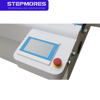 Machine de découpe CNC automatique à couteau tangentiel 6090 avec moteur servo, commande PLC et table à vide pour la découpe du cuir, du caoutchouc et de la mousse